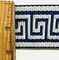 1-3/4" Greek Key Jacquard Woven Ribbon Trim - 6 Continuous Yards - Many Colors!